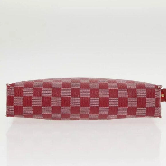 LOUIS VUITTON Damier Color Module Clutch Bag 2way Red - Picture 8 of 16